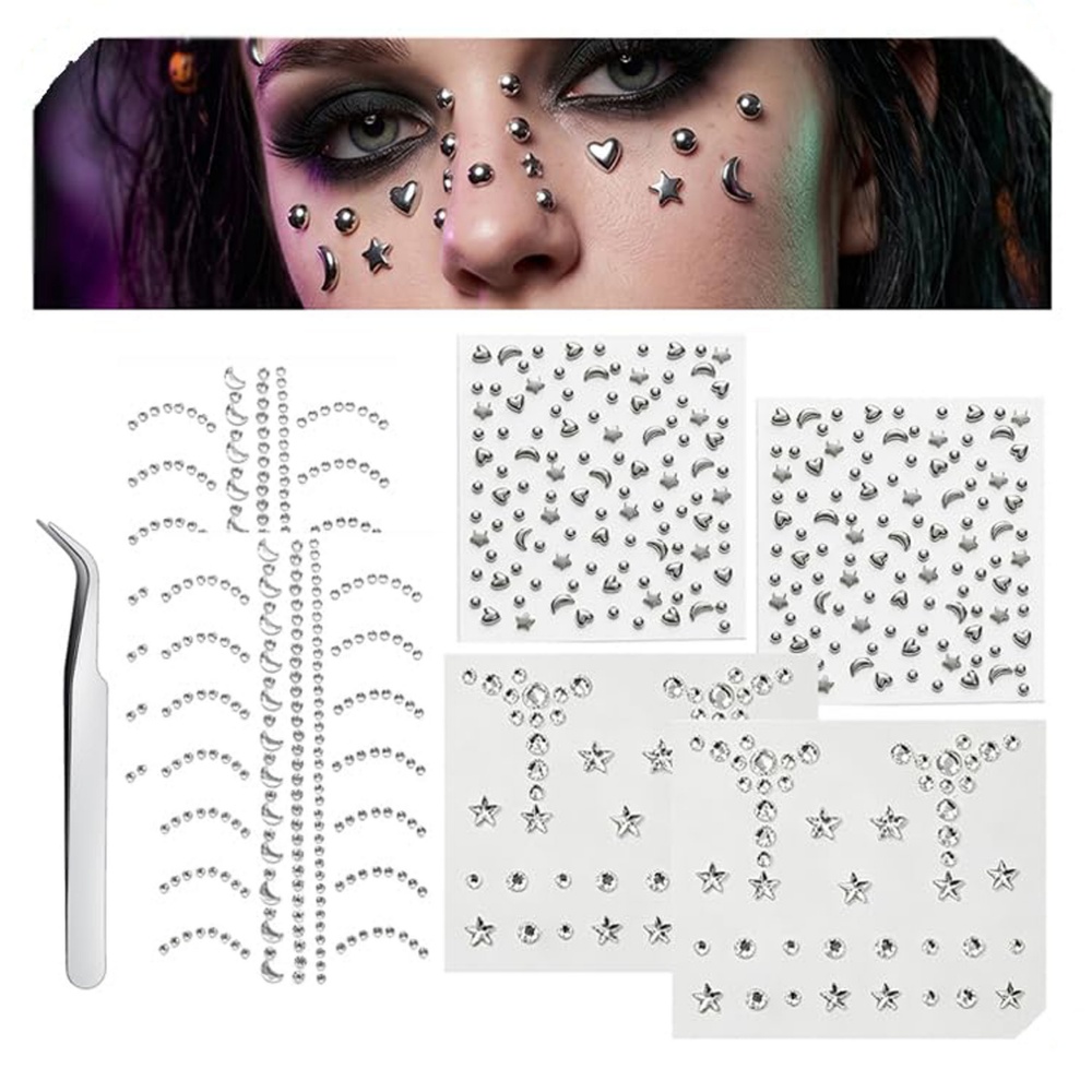 Body Jewelry Eyebrow - Falso Piercing Palle Stick sul naso