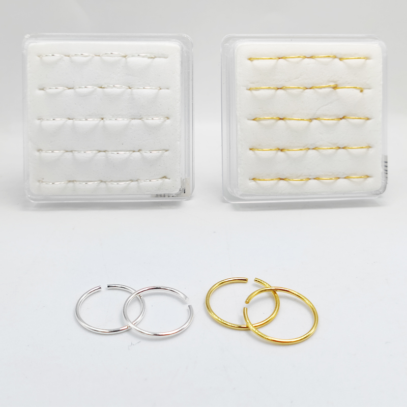 Body Jewelry Septum - Anello al naso in argento sterling