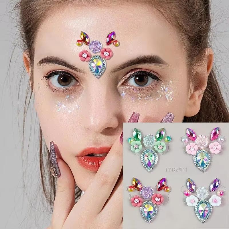 Body Jewelry Eyebrow - Adesivi 3D per Occhi e Viso