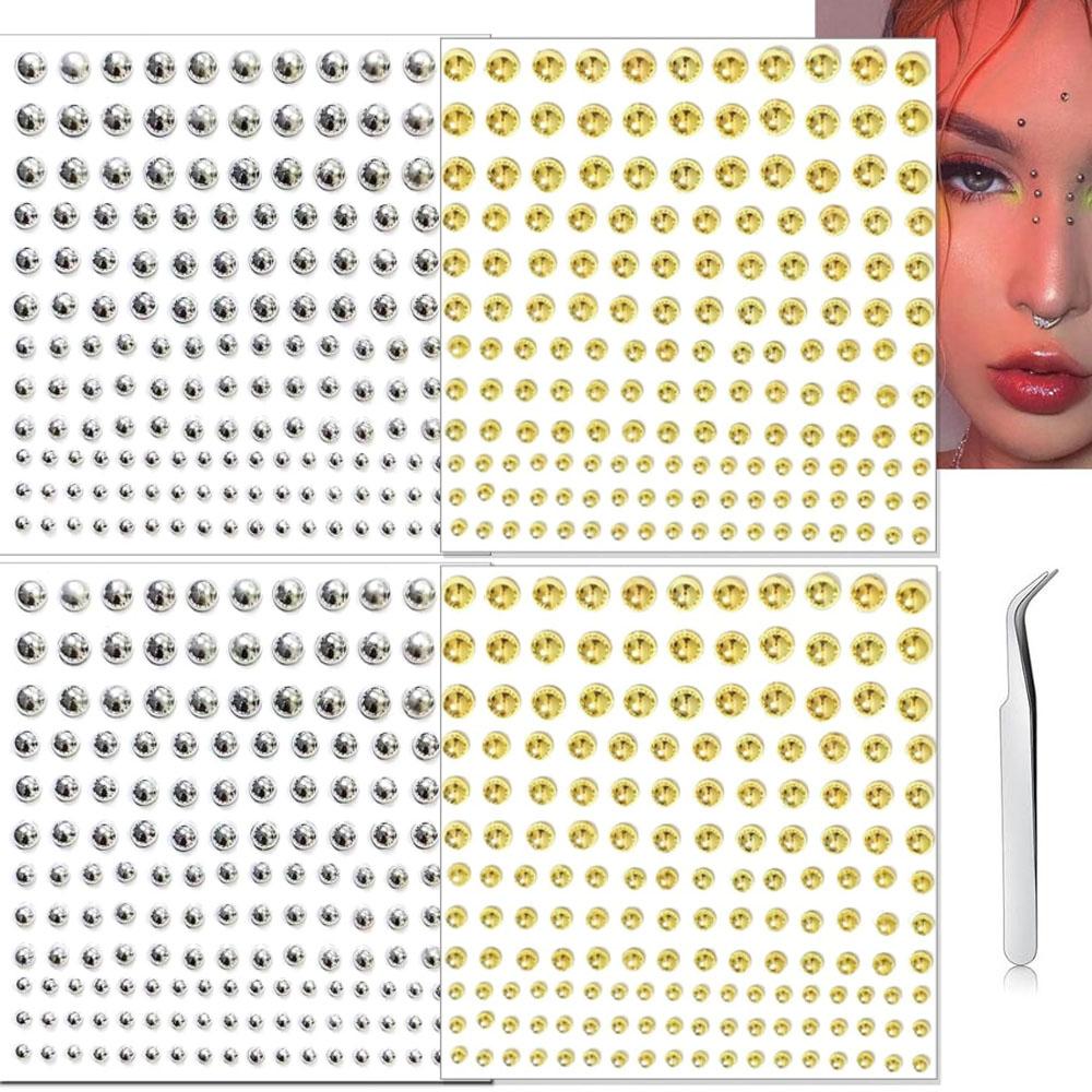 Body Jewelry Eyebrow - Set da 661 Pezzi: Piercing Finti