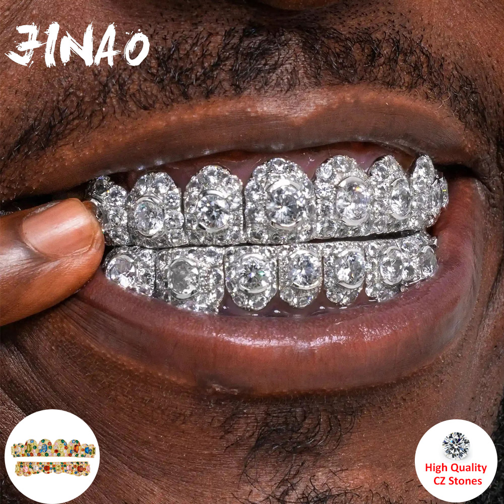 Body Jewelry Men - JINAO Hip Hop Grillz Completo con