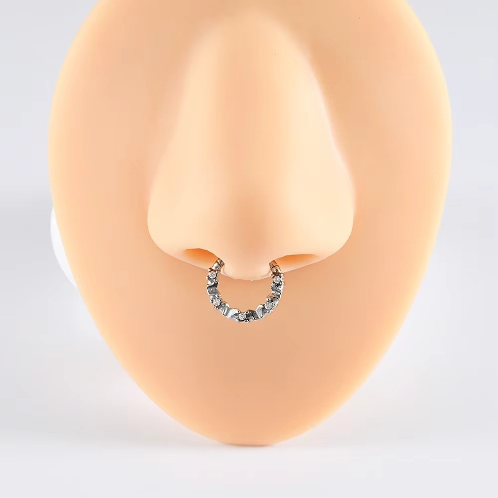 Body Jewelry Septum - 1 Pezzo Anello Clicker per Septum