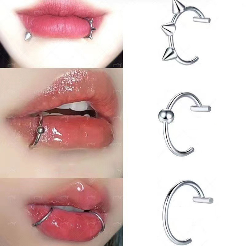 Body Jewelry Septum - 1Pc In Acciaio Inox Falso Anello
