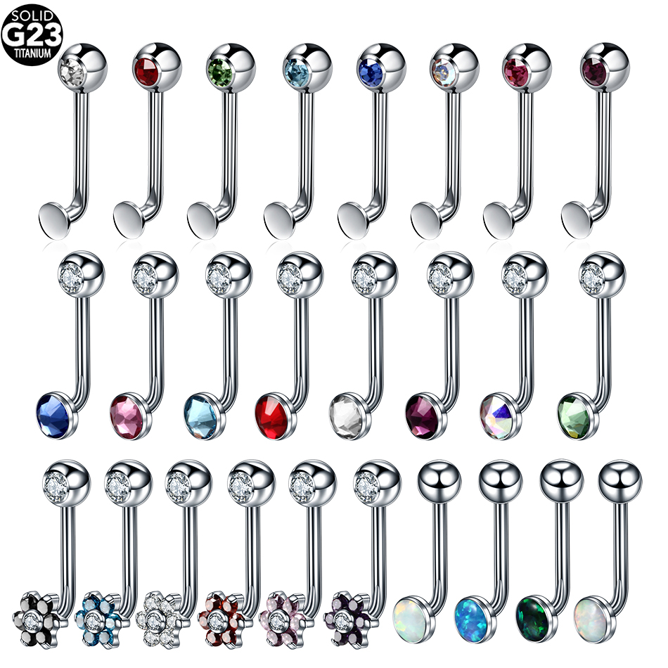 Body Jewelry Vch - 1PC Titanio Christina Cappuccio Verticale Piercing
