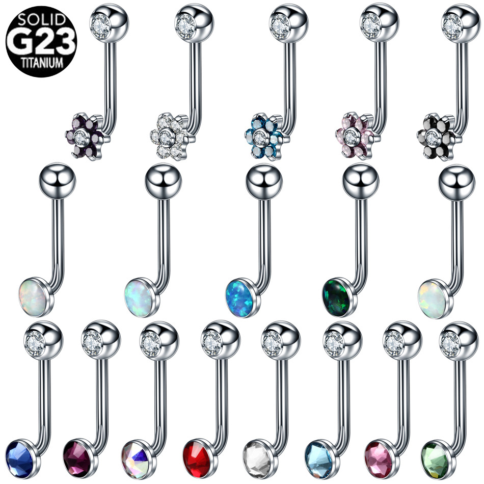 Body Jewelry Vch - 1PC Titanio Christina Cappuccio Verticale Piercing