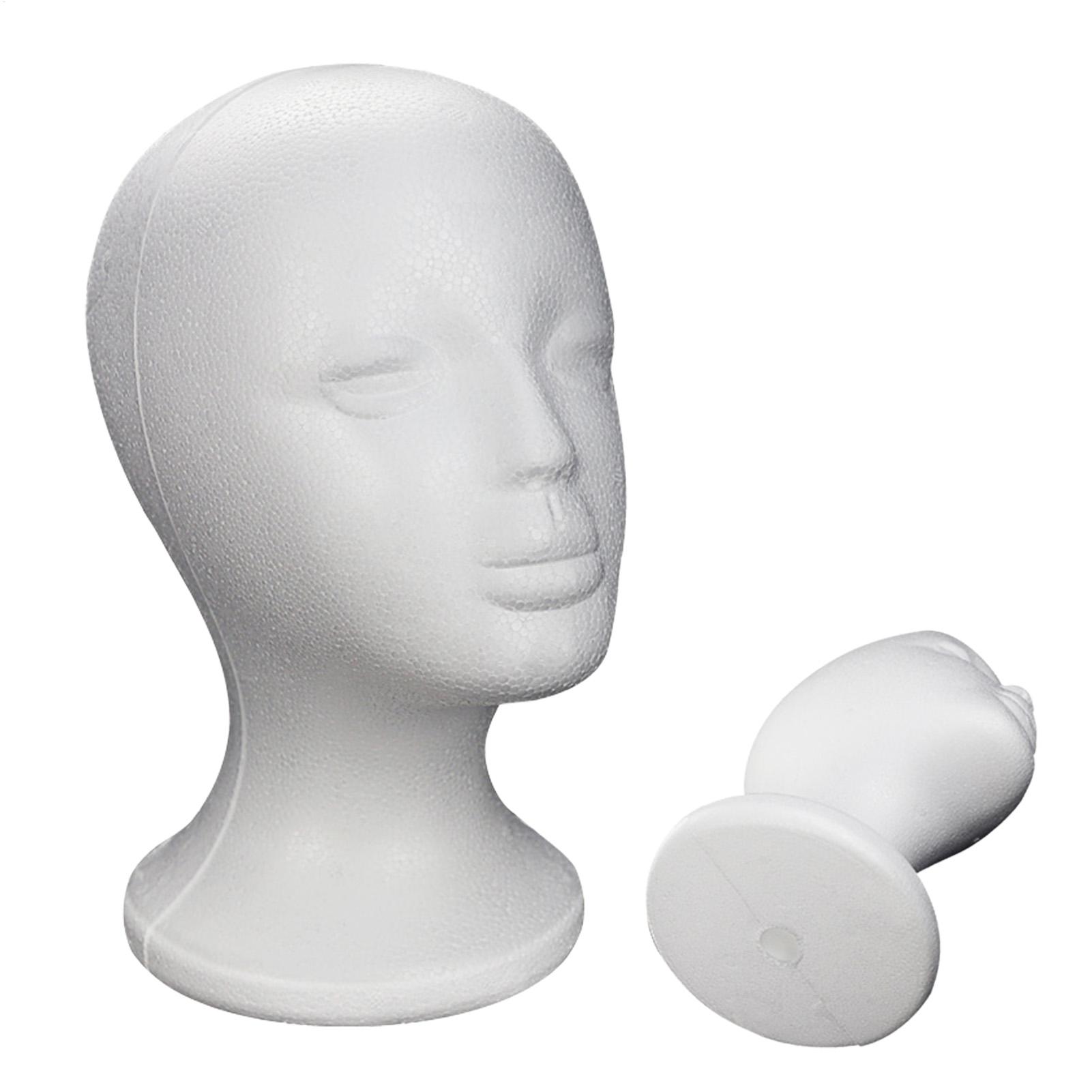 Body Jewelry Storage - Testa di manichino in schiuma modello
