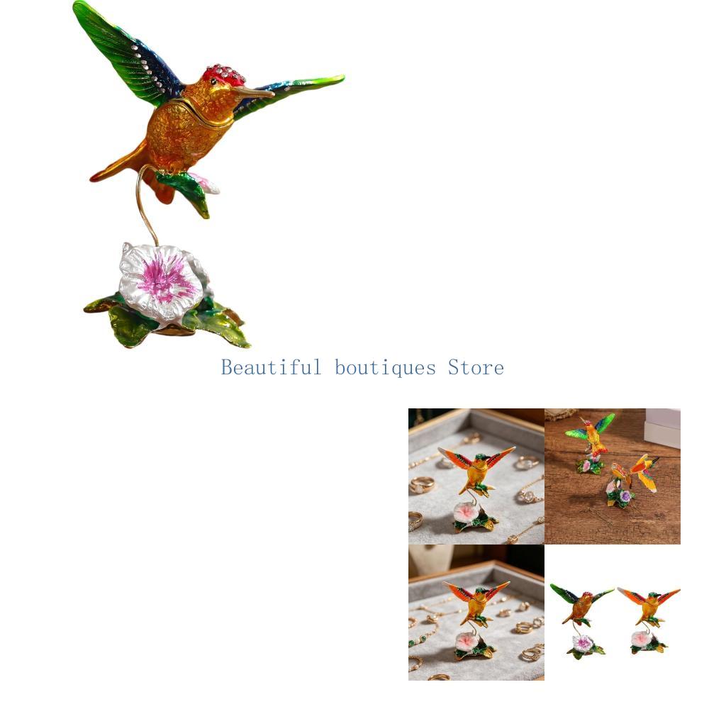 Body Jewelry Storage - Portagioie U4LF Vanity a forma colibrì