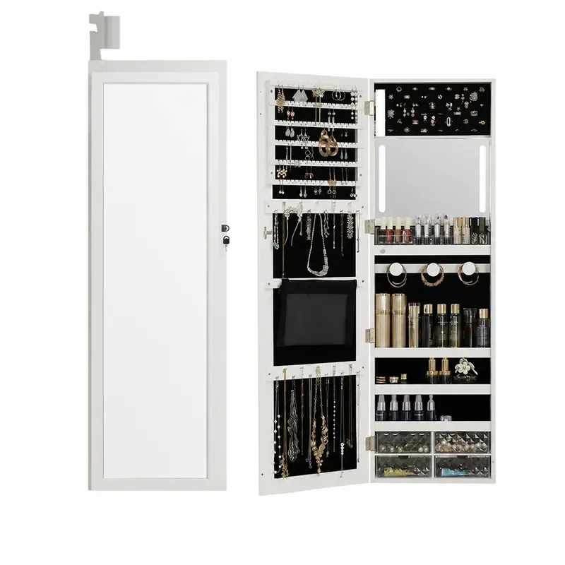 Body Jewelry Storage - Specchio a Figura Intera da Parete