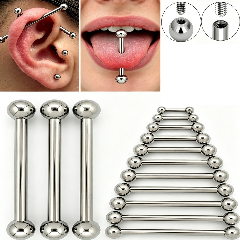 Body Jewelry Industrial - Piercing in Titanio G23 14G 16G: