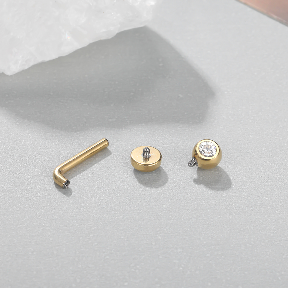 1PC Implant Grade Titanium eli - Body Jewelry Vch recensione e prezzo