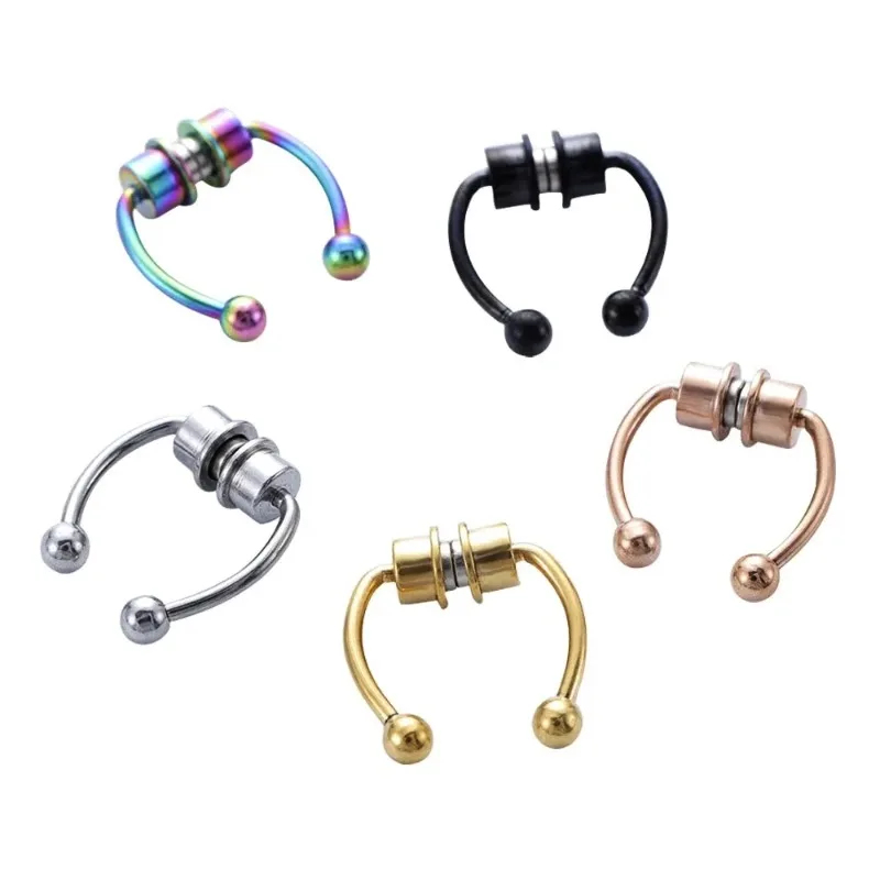 1/2/3 pezzi di anelli magnetic - Body Jewelry Septum recensione e prezzo