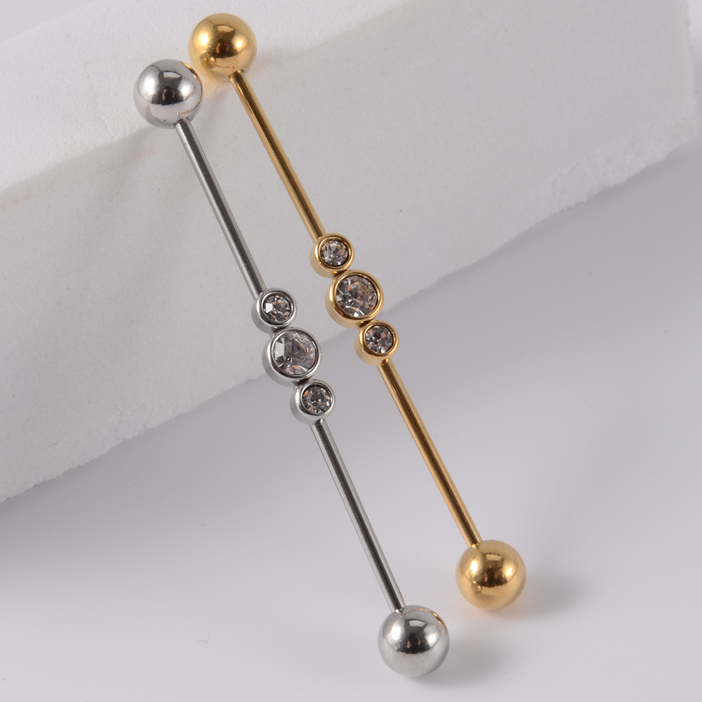 1PC In Acciaio Inox Bilanciere - Body Jewelry Industrial recensione e prezzo