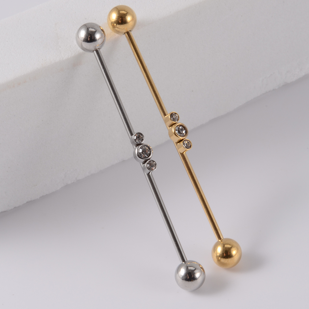 1PC In Acciaio Inox Bilanciere - Body Jewelry Industrial recensione e prezzo