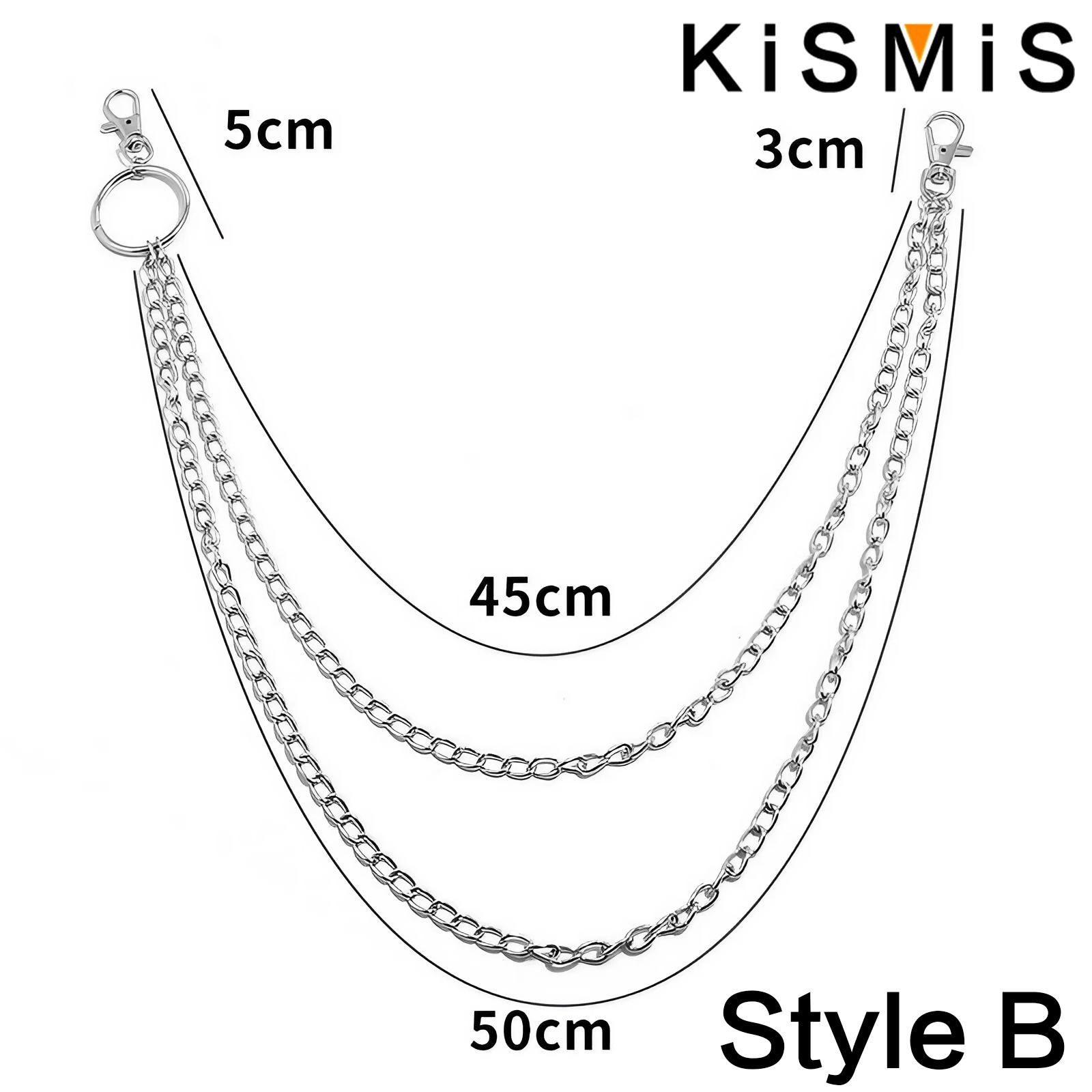 KISMIS 1PC Portachiavi Punk St - Body Jewelry Men recensione e prezzo