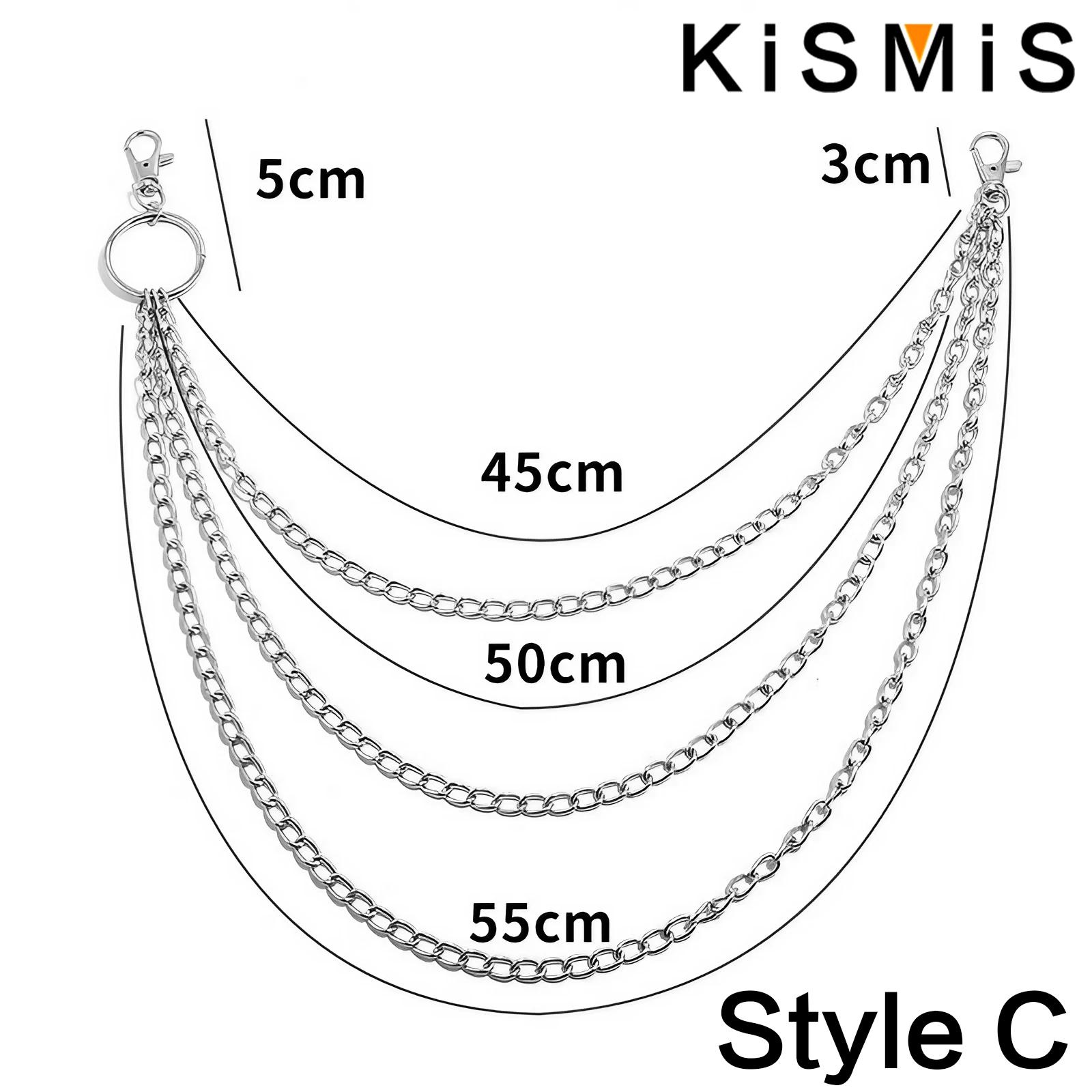 KISMIS 1PC Portachiavi Punk St - Body Jewelry Men recensione e prezzo