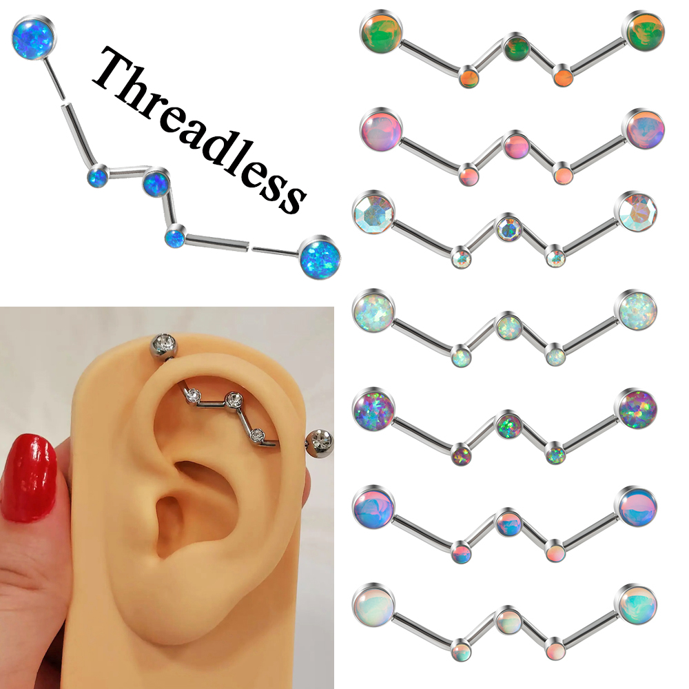 1PC Acciaio Chirurgico 316L 14 - Body Jewelry Industrial recensione e prezzo