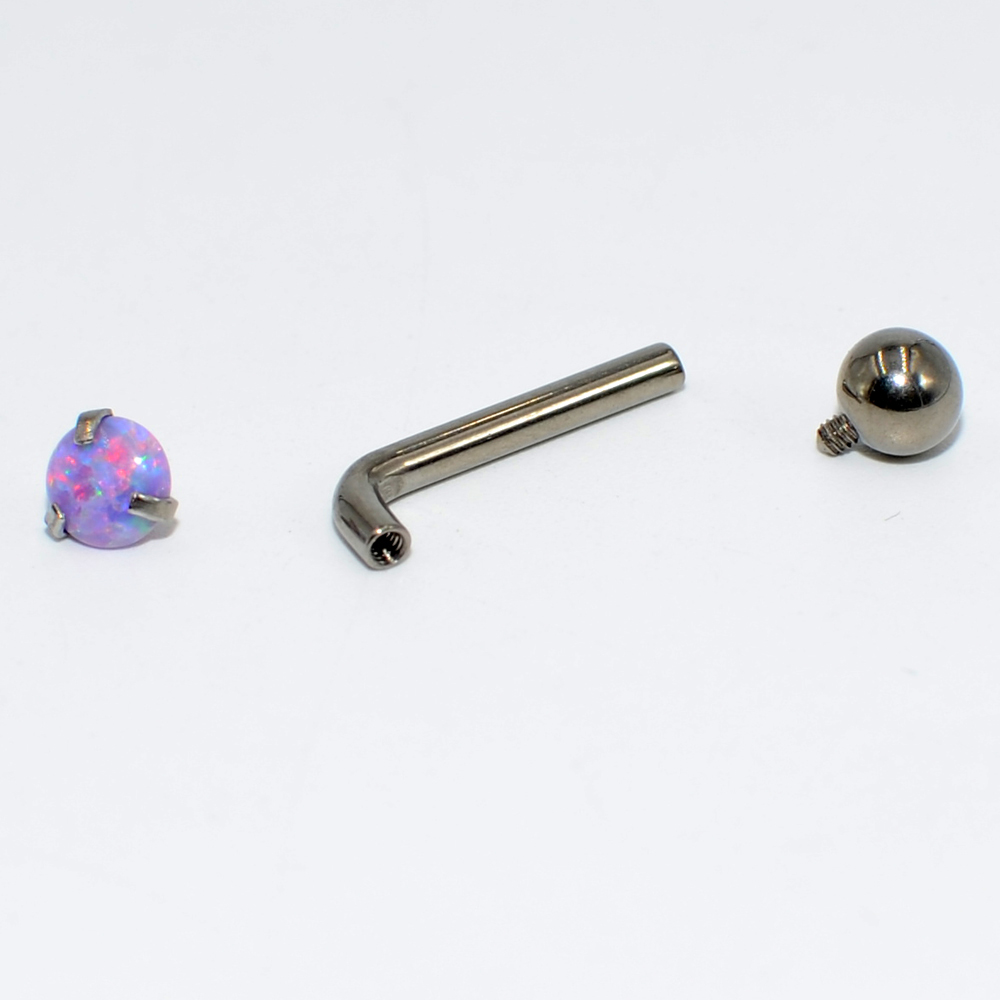 1 pz titanio Christina cappucc - Body Jewelry Vch recensione e prezzo