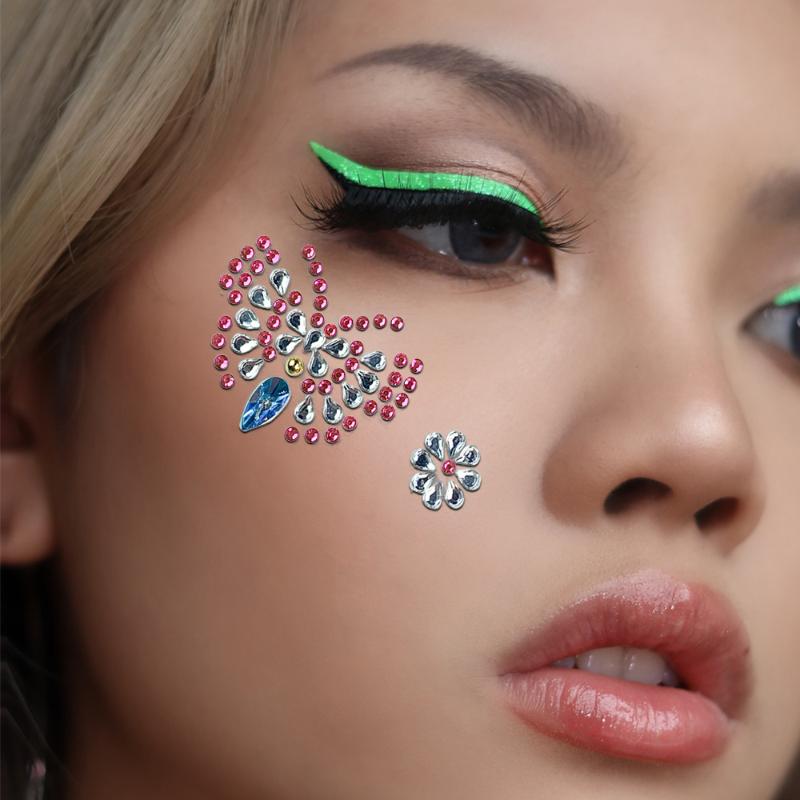 Adesivi 3D per Occhi e Viso co - Body Jewelry Eyebrow recensione e prezzo