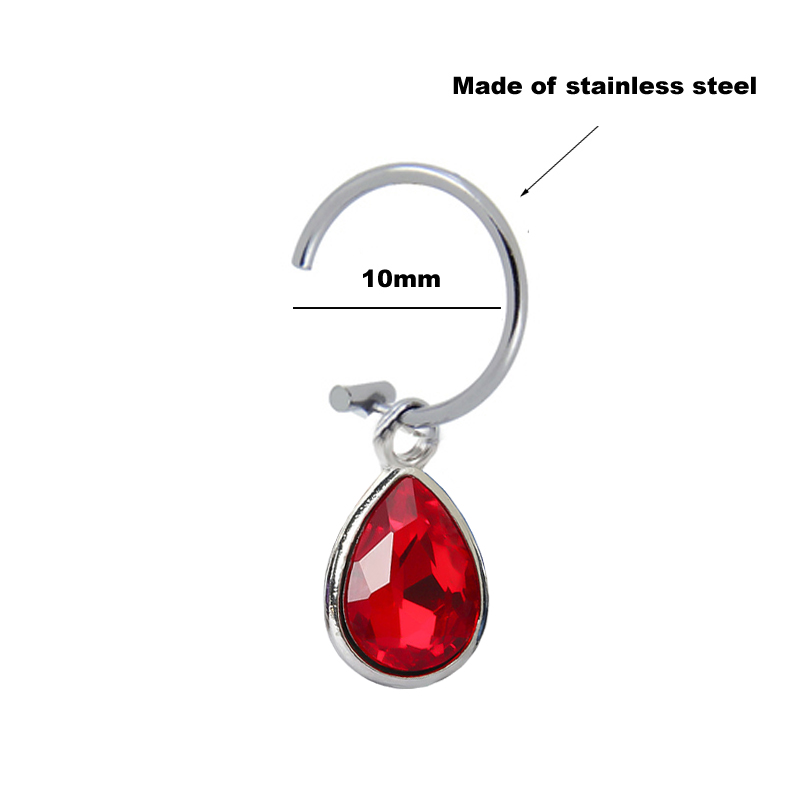 1 pz falso Piercing Clip per l - Body Jewelry Septum recensione e prezzo