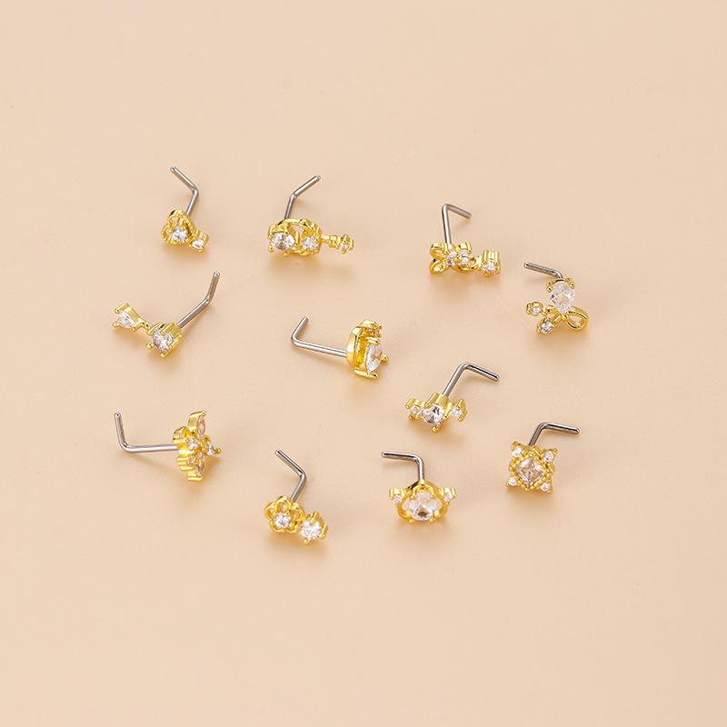 Piercing per Naso a Forma di L - Body Jewelry Septum recensione e prezzo