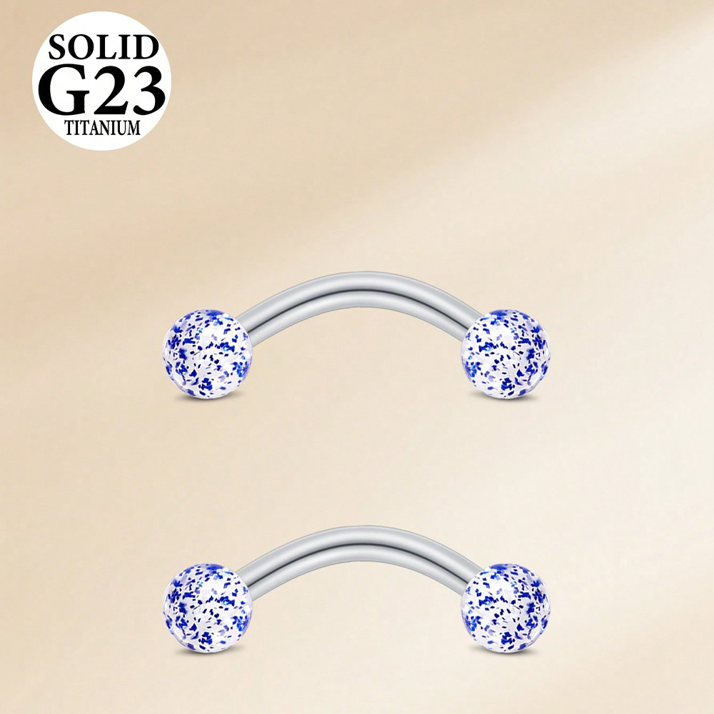 2 Pezzi 16G 8/10mm in Lega di  - Body Jewelry Vch recensione e prezzo
