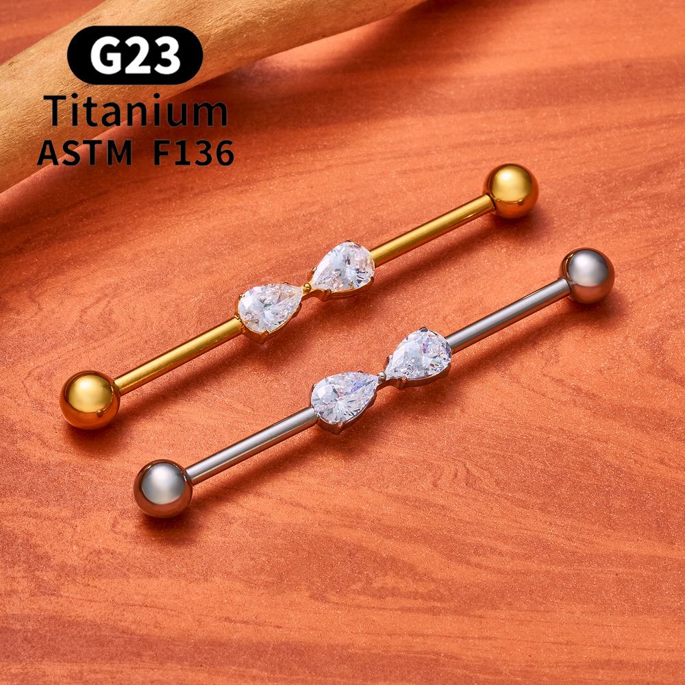 Anello per piercing in titanio - Body Jewelry Industrial recensione e prezzo