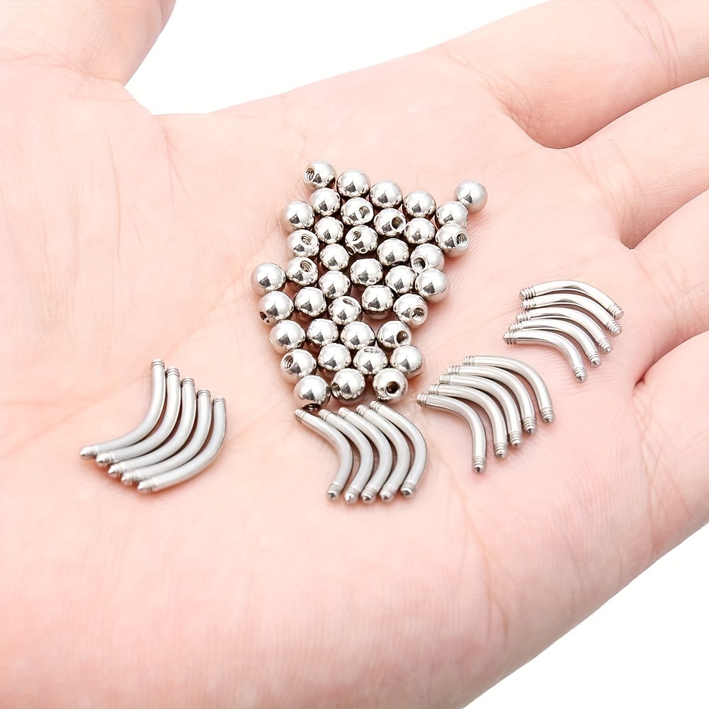 6/8/10/12/52pcs 16G aste in ac - Body Jewelry Industrial recensione e prezzo