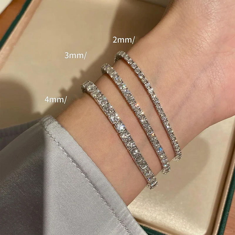 Bracciale Tennis Line con Diam - Body Jewelry Vch recensione e prezzo