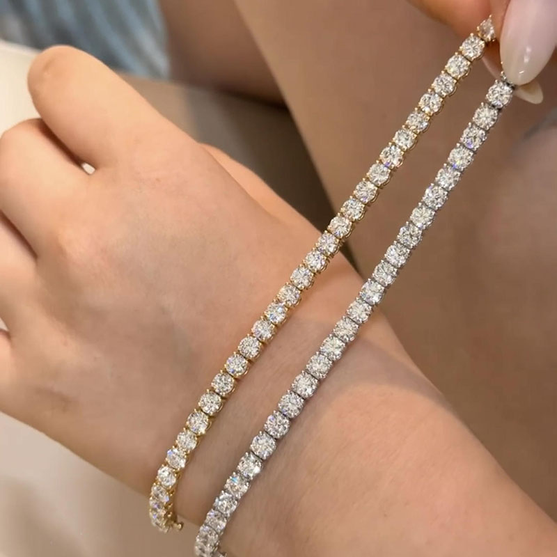 Bracciale Tennis Line con Diam - Body Jewelry Vch recensione e prezzo