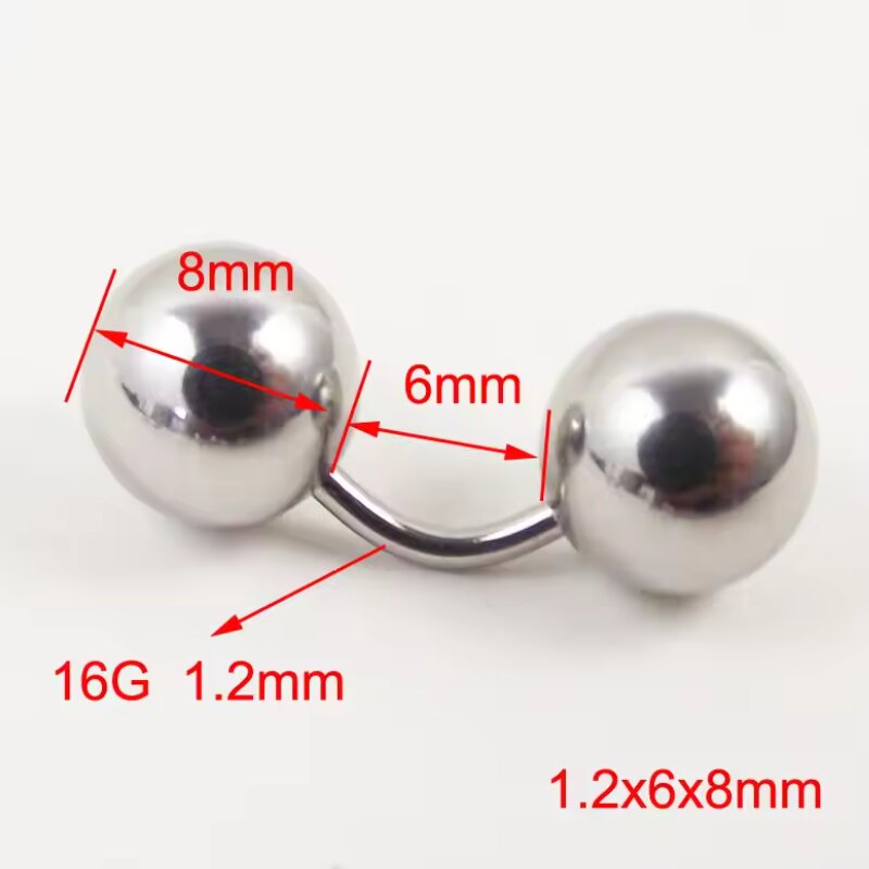 1 pezzo Big Ball 316L filettat - Body Jewelry Vch recensione e prezzo