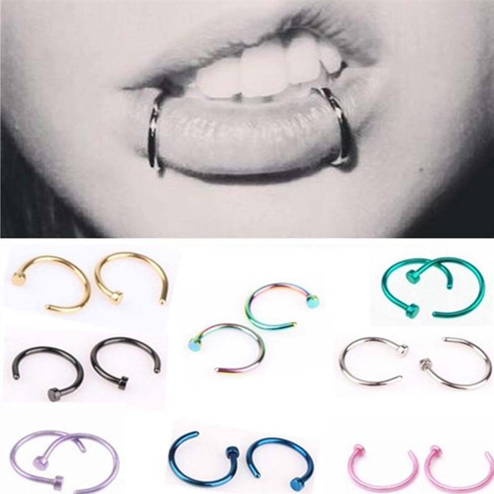 Orecchini a perno sottili a fo - Body Jewelry Septum recensione e prezzo