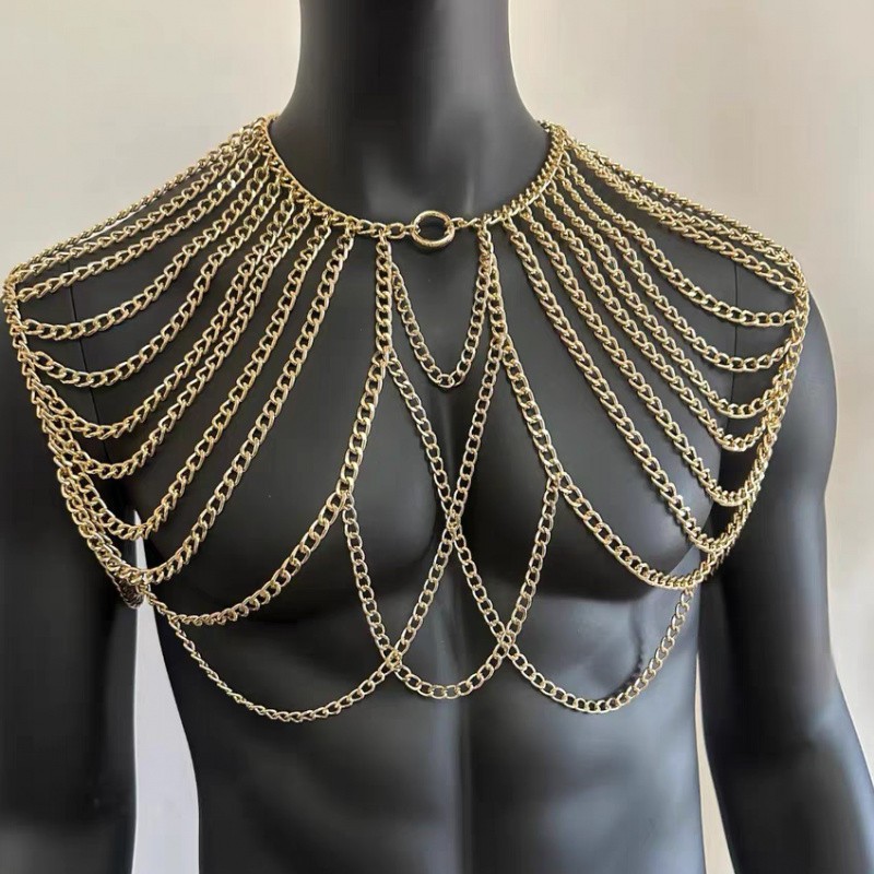 Catena per il corpo da uomo, g - Body Jewelry Men recensione e prezzo