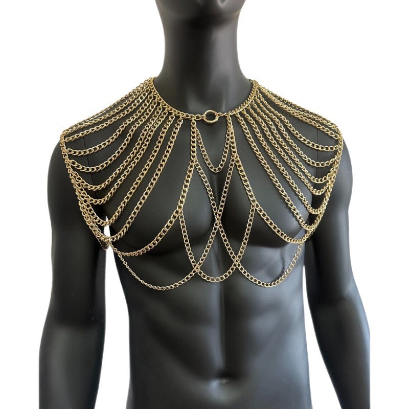 Catena per il corpo da uomo, g - Body Jewelry Men recensione e prezzo