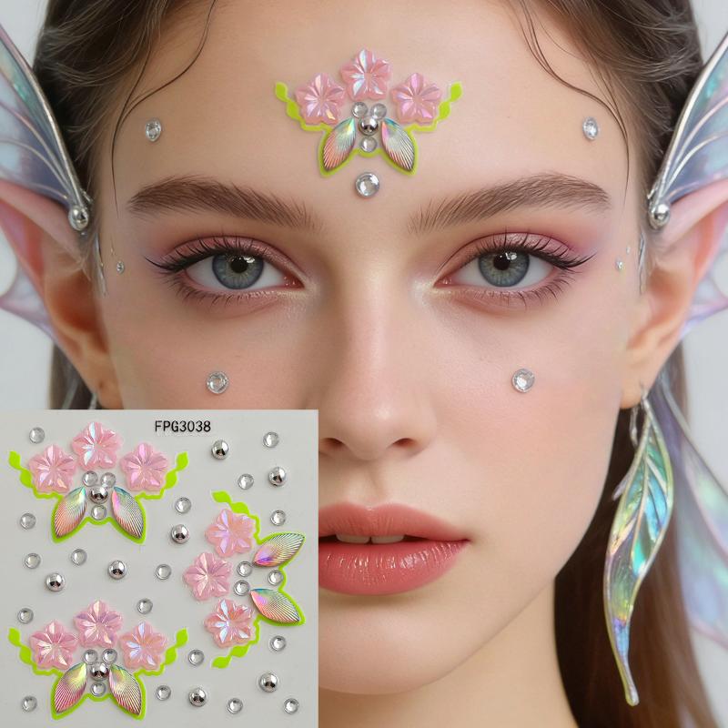 Adesivi per gioielli da viso c - Body Jewelry Eyebrow recensione e prezzo