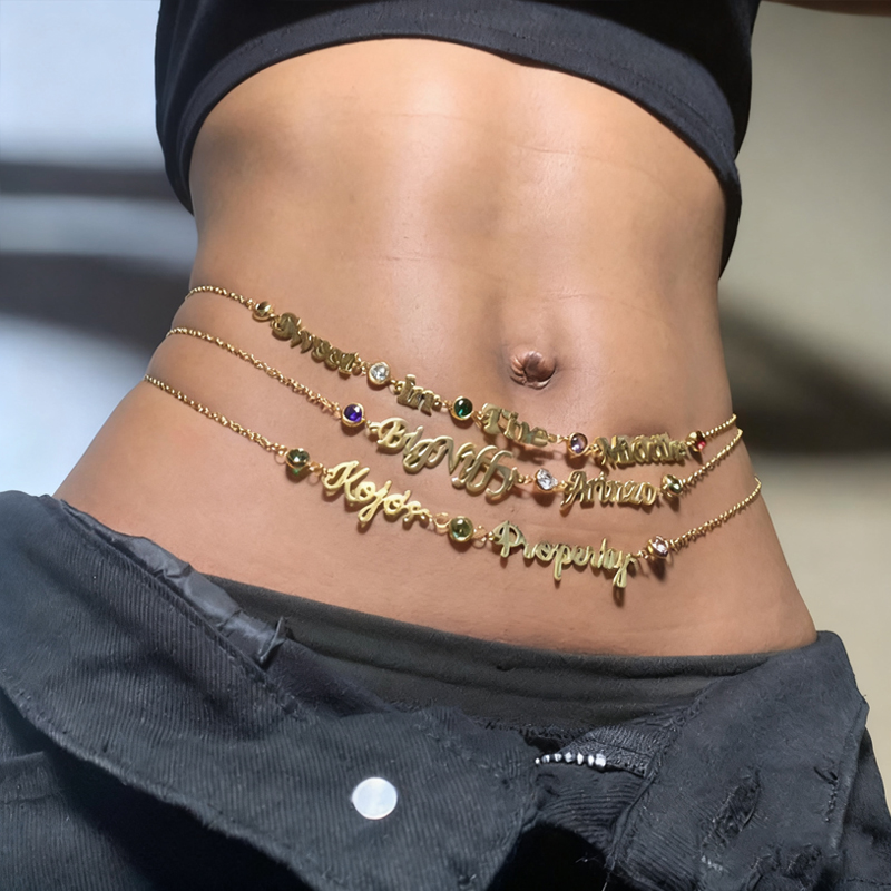 DUOYING Nome personalizzato Ca - Body Jewelry Names recensione e prezzo