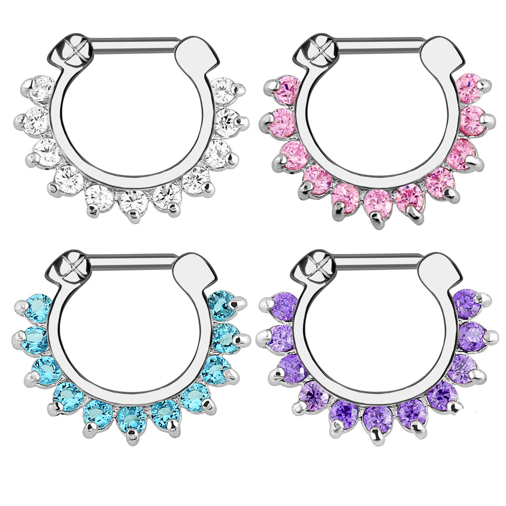 1 pezzo Anello a clip per sett - Body Jewelry Septum recensione e prezzo