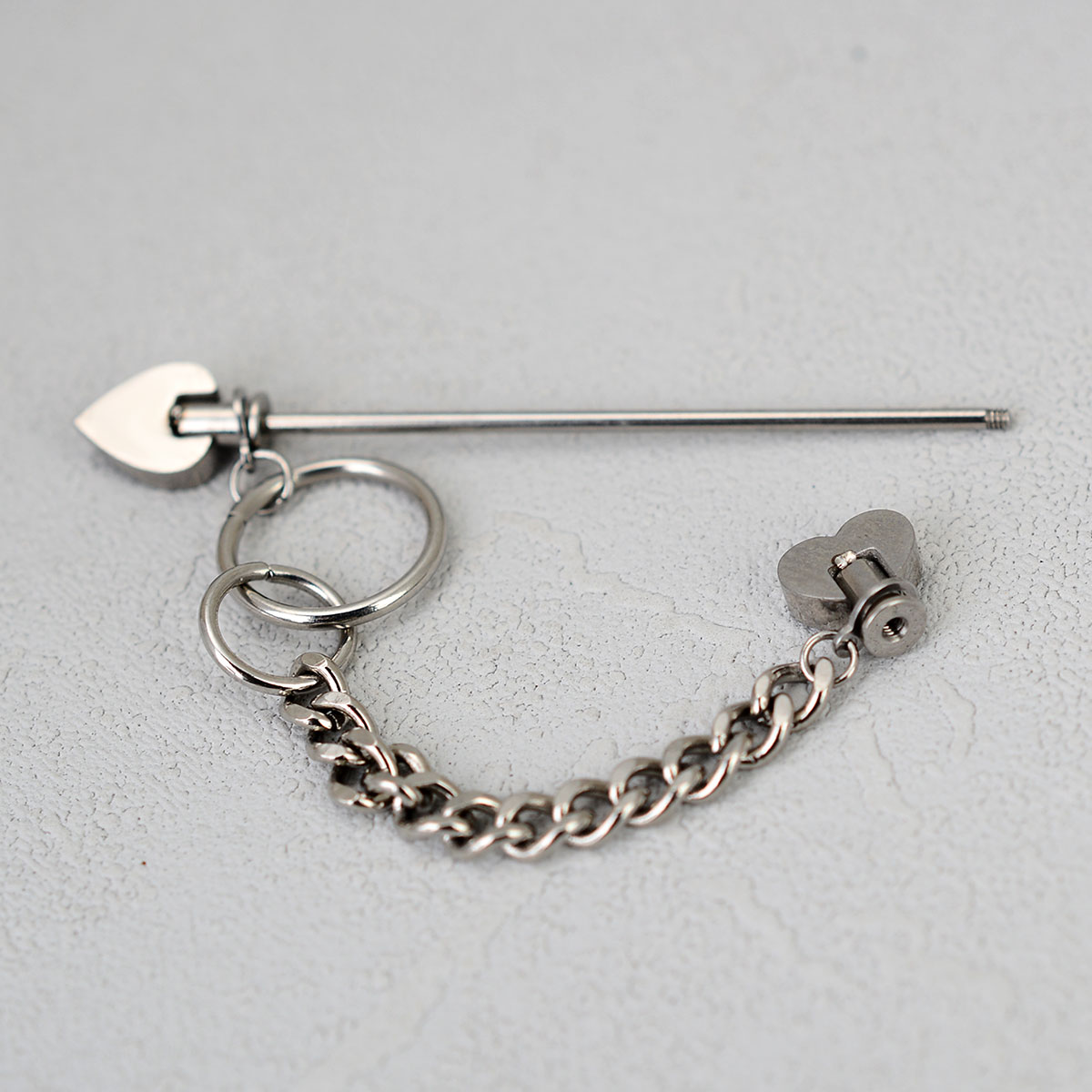 1PC acciaio chirurgico scintil - Body Jewelry Industrial recensione e prezzo
