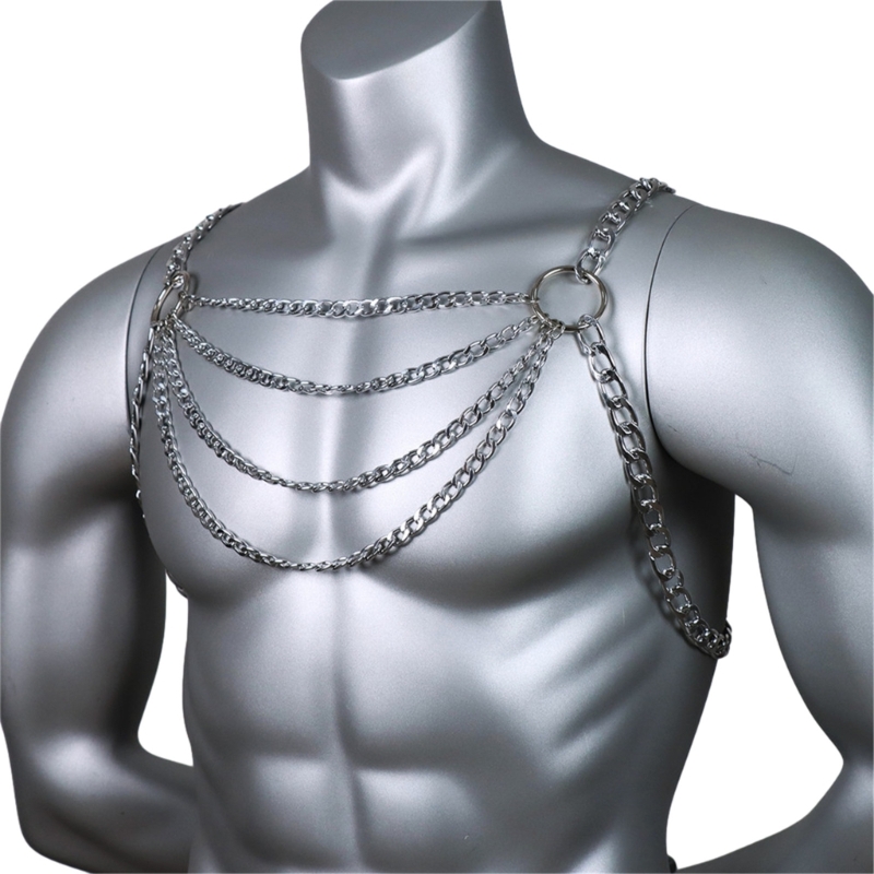 Collana da uomo sexy in metall - Body Jewelry Men recensione e prezzo