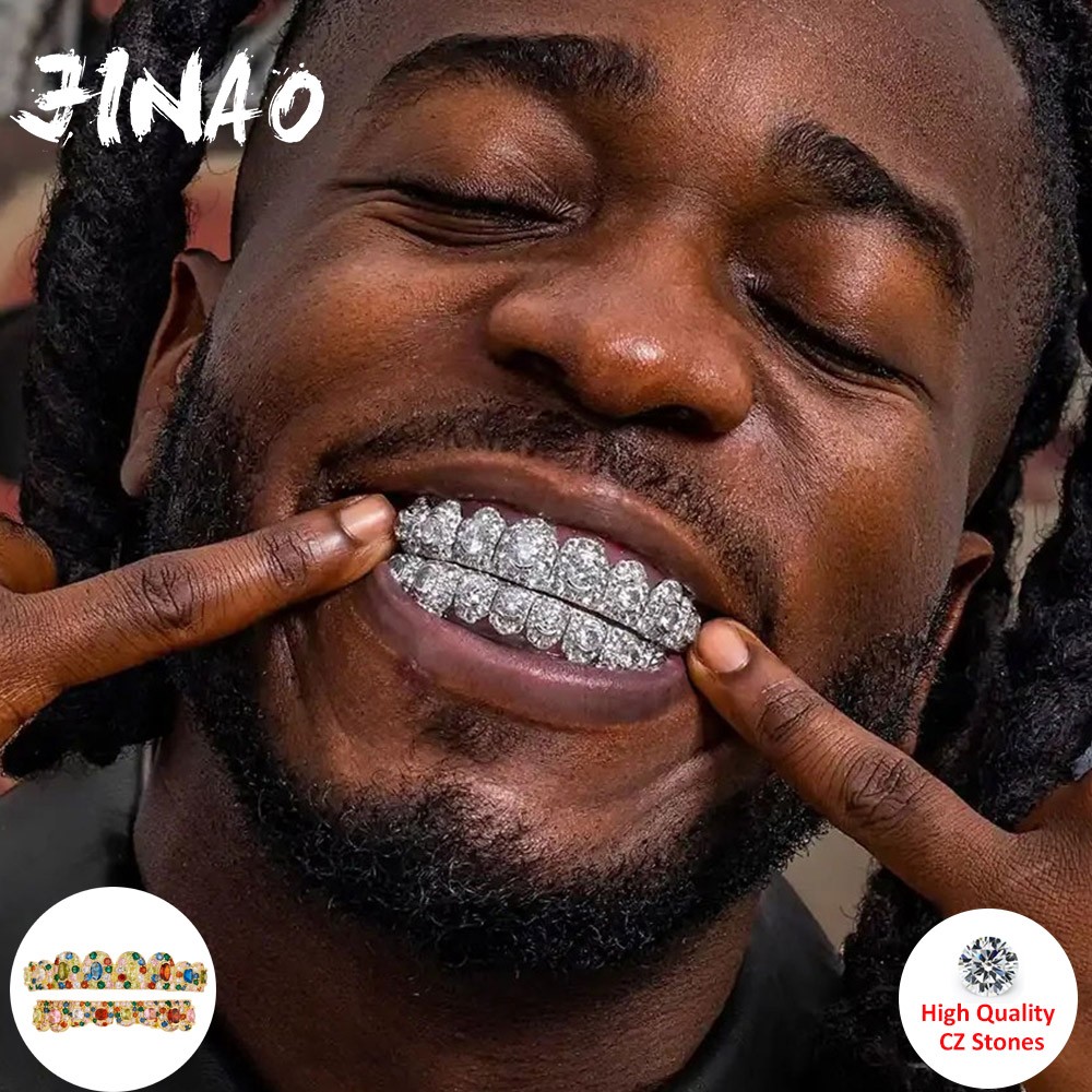 JINAO Hip Hop Grillz Completo  - Body Jewelry Men recensione e prezzo