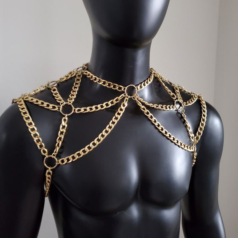 Punk Uomo Spalla Corpo Catena  - Body Jewelry Men recensione e prezzo