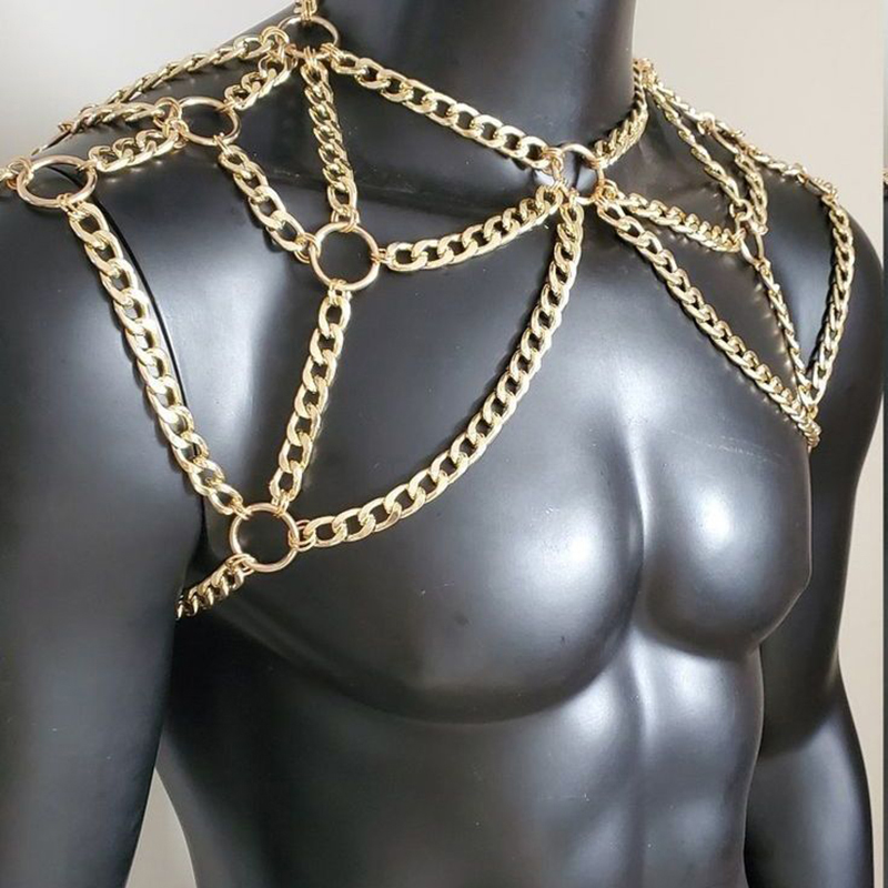 Punk Uomo Spalla Corpo Catena  - Body Jewelry Men recensione e prezzo