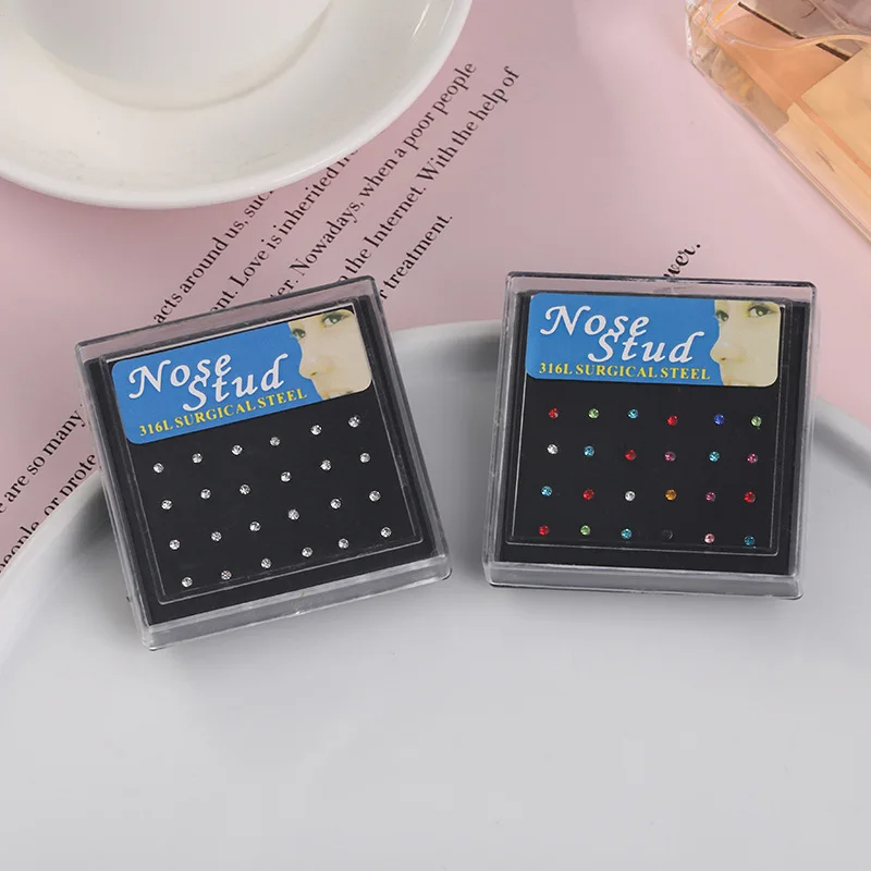 24 pz/scatola anello al naso i - Body Jewelry Storage recensione e prezzo