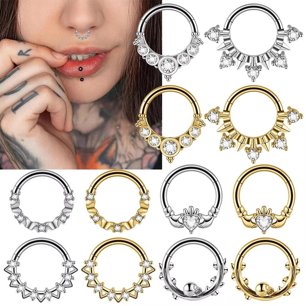 1 Pezzo Anello Clicker per Sep - Body Jewelry Septum recensione e prezzo