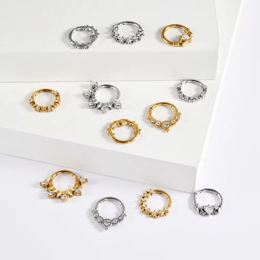 1 Pezzo Anello Clicker per Sep - Body Jewelry Septum recensione e prezzo