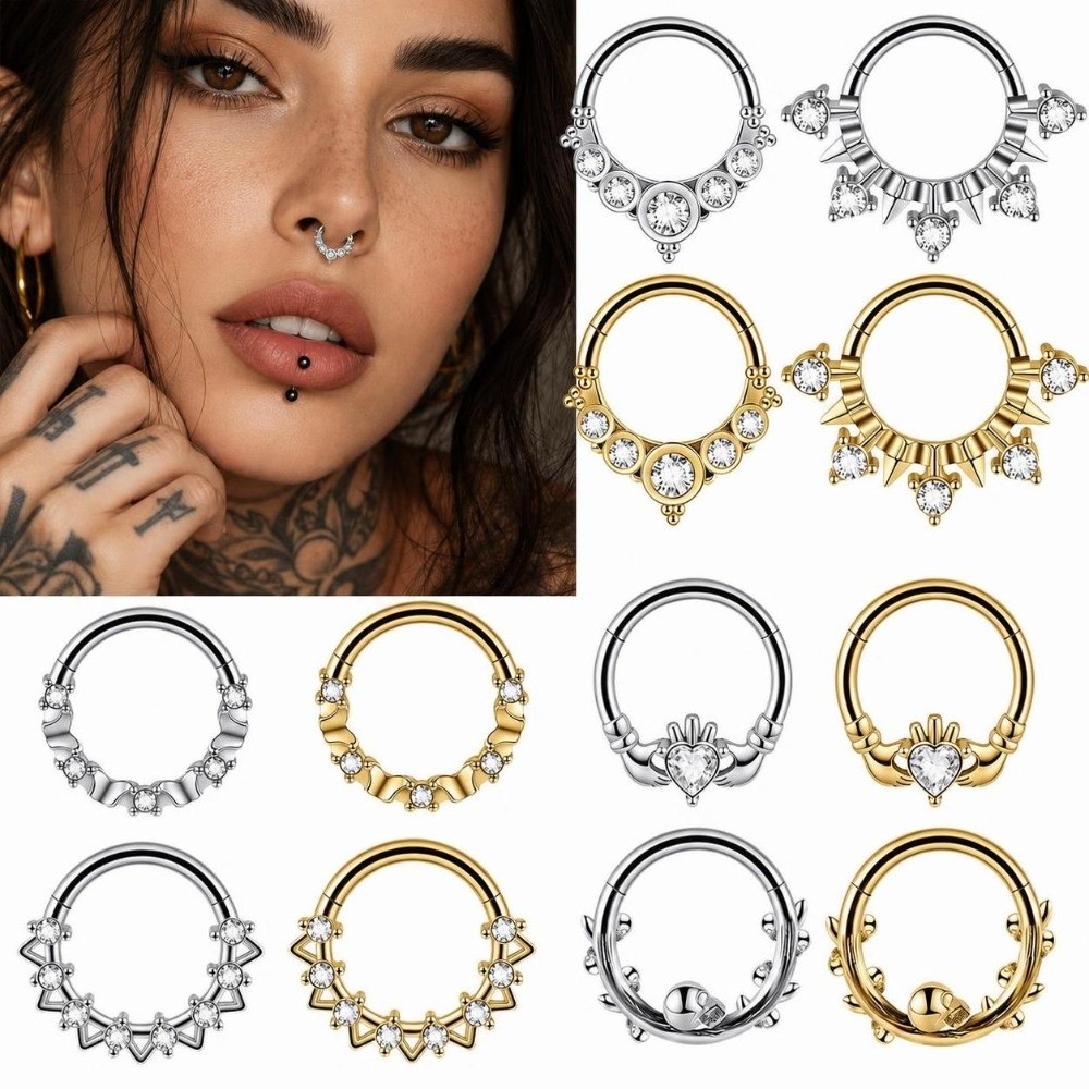 1 Pezzo Anello Clicker per Sep - Body Jewelry Septum recensione e prezzo