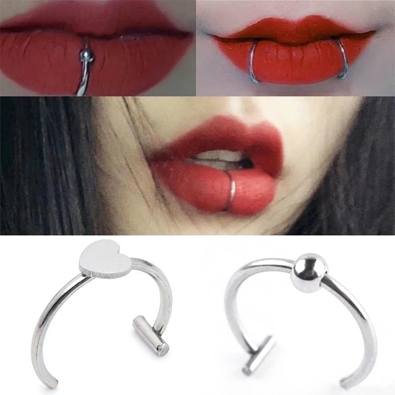 1Pc In Acciaio Inox Falso Anel - Body Jewelry Septum recensione e prezzo