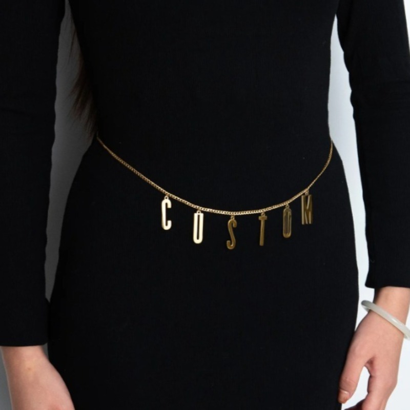Catena in vita con nome person - Body Jewelry Names recensione e prezzo