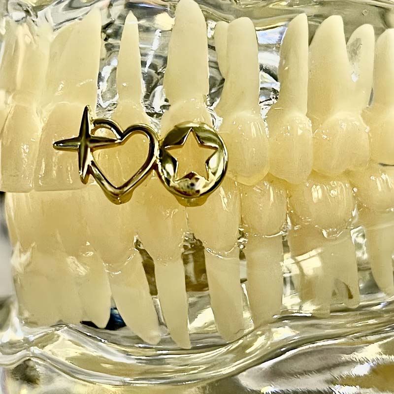 Punk Hip Hop Hollow Heart Dent - Body Jewelry Men recensione e prezzo