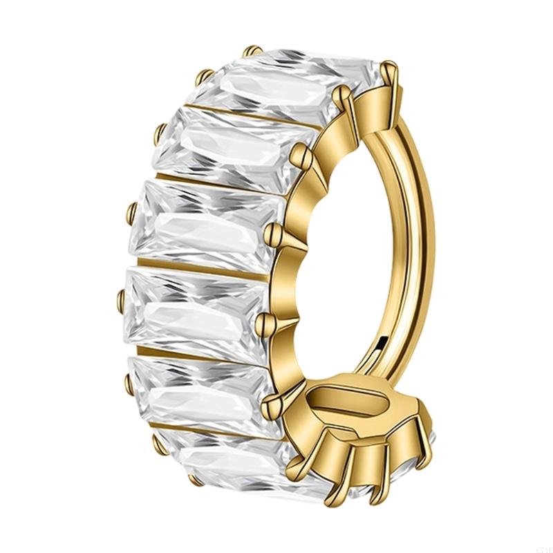 Orecchino cartilagineo quadrat - Body Jewelry For Sensitive Skin recensione e prezzo