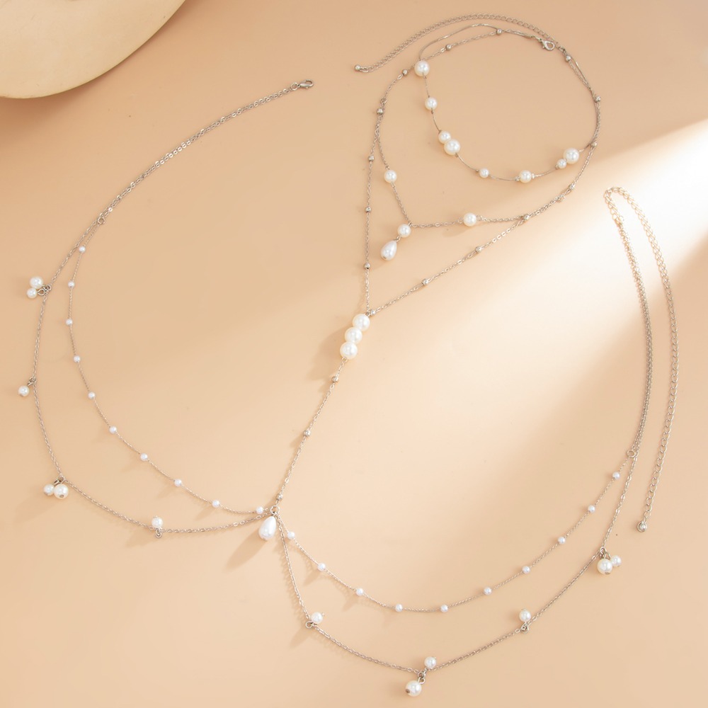 Collana a più strati con perle - Body Chain Jewelry recensione e prezzo
